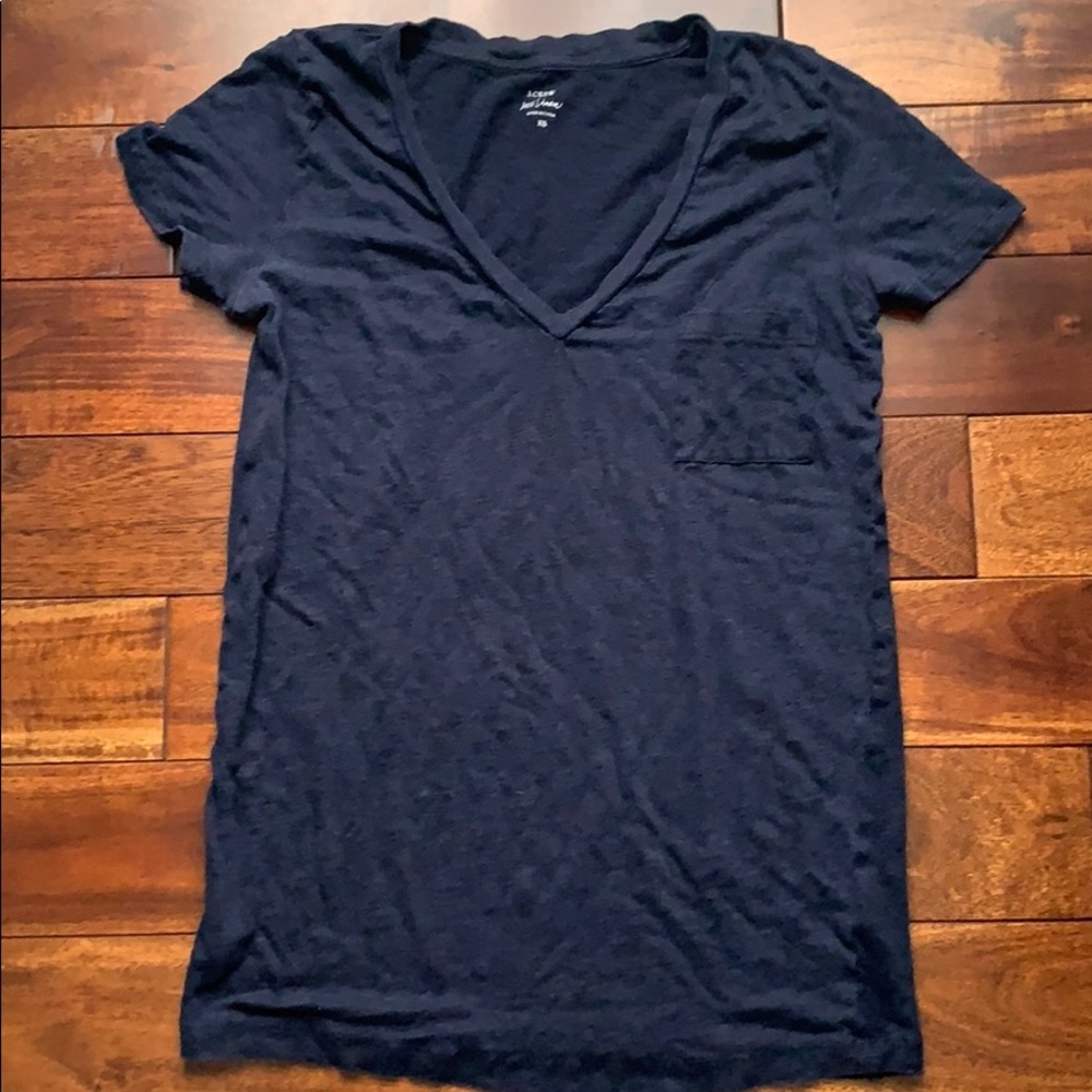 J. Crew linen T-shirt